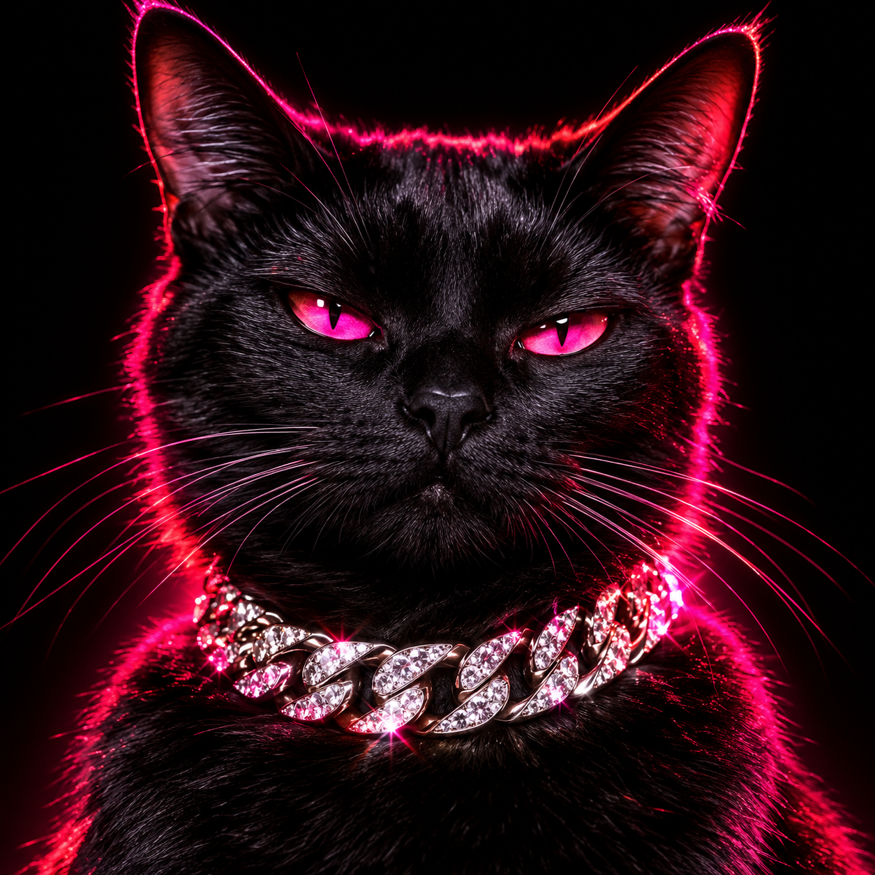 THIS PUSSY cat artwork